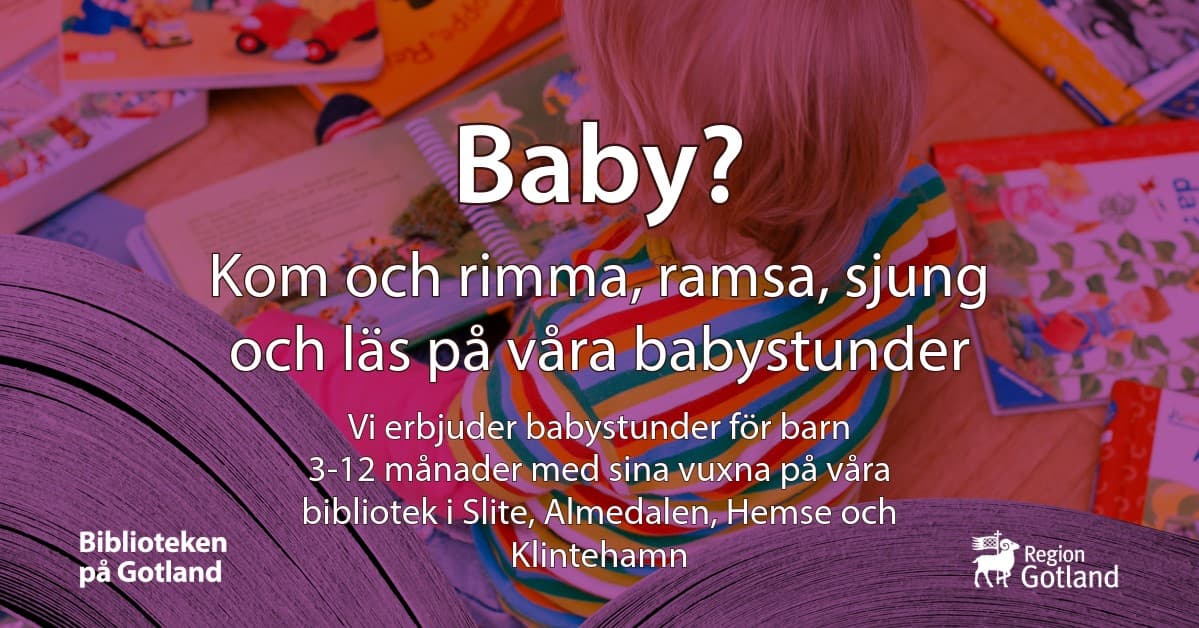 Babystund på biblioteket