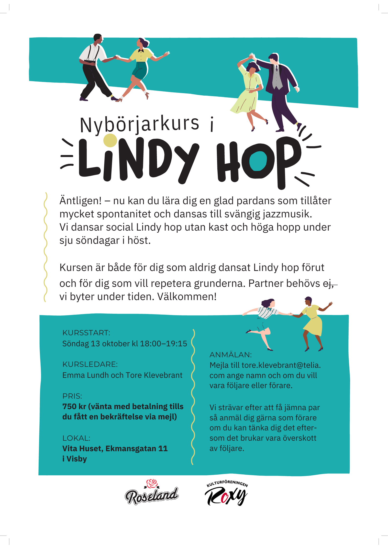 Nybörjarkurs i Lindyhop