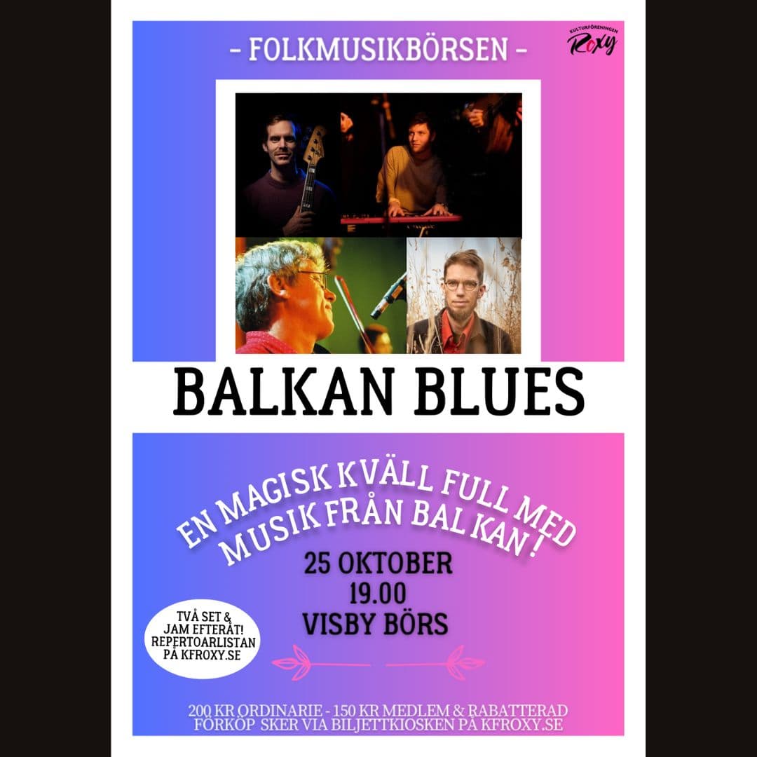 Folkmusikbörsen - Balkan Blues