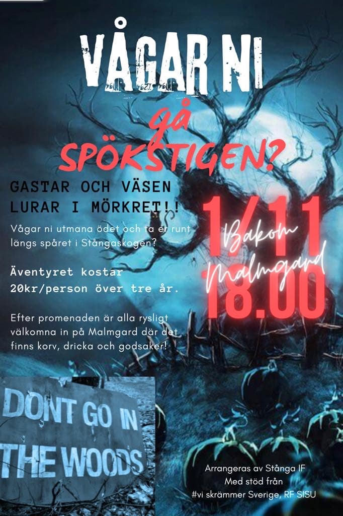 Spökstig i Stånga