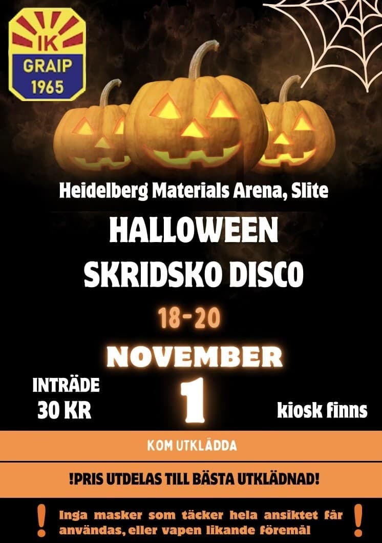 HALLOWEEN SKRIDSKO DISCO